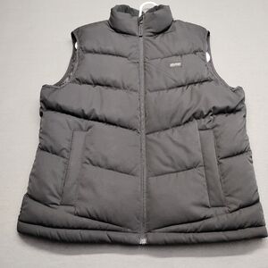 Hollister Black Puffer Vest